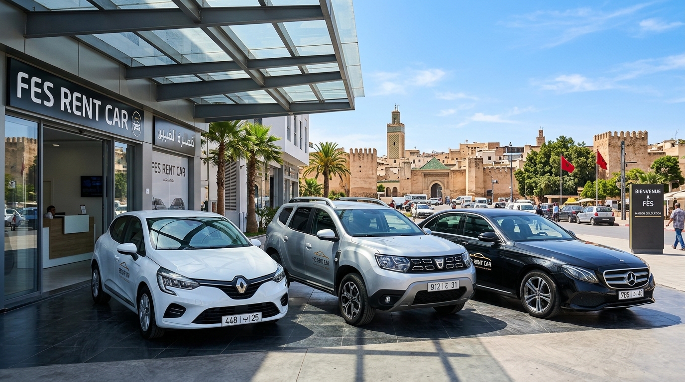 Comparatif des modèles de voitures de location à Fès chez MY RIDE CAR